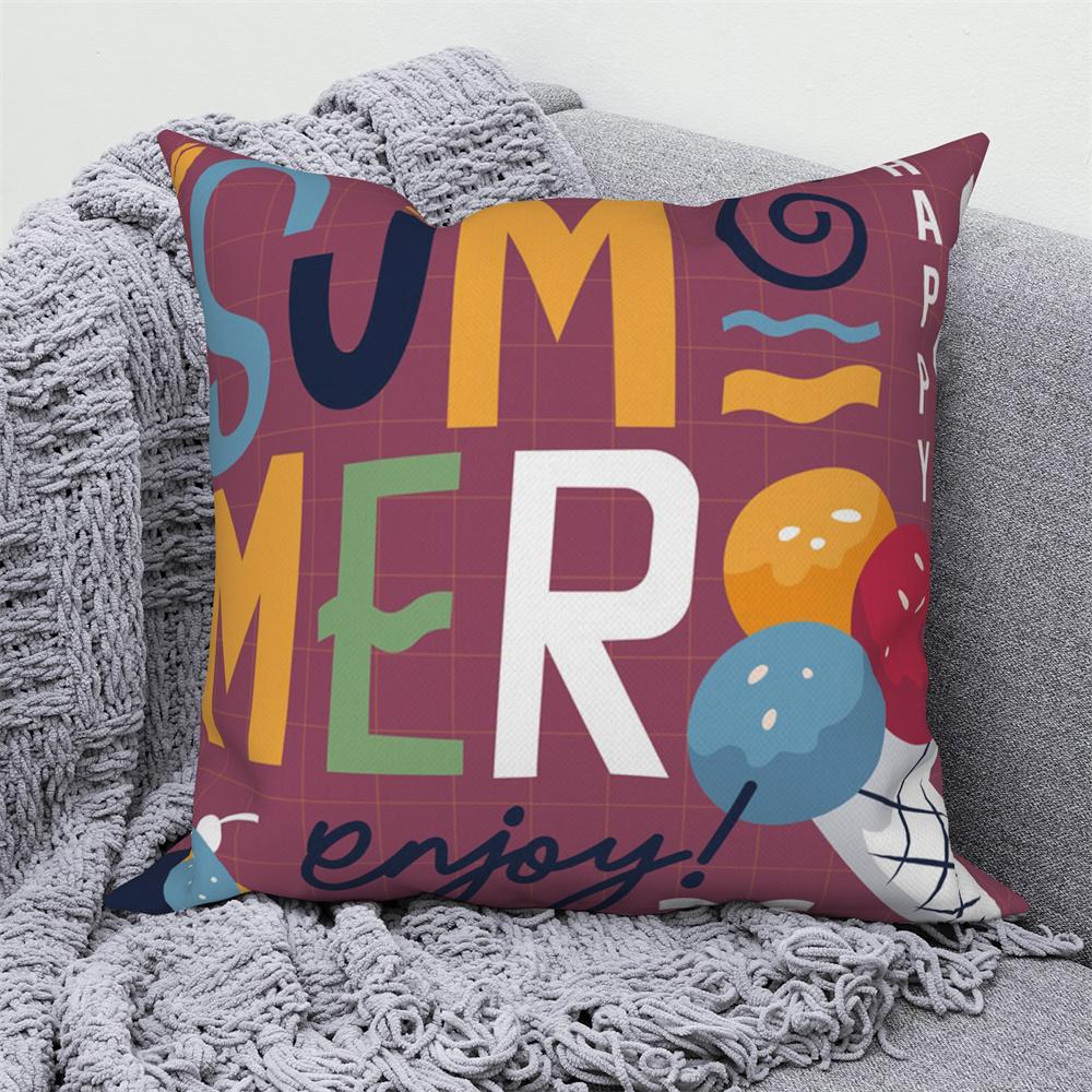 Home Sofa Office Cushion Pillowcase Wholesale  Summer Decoration