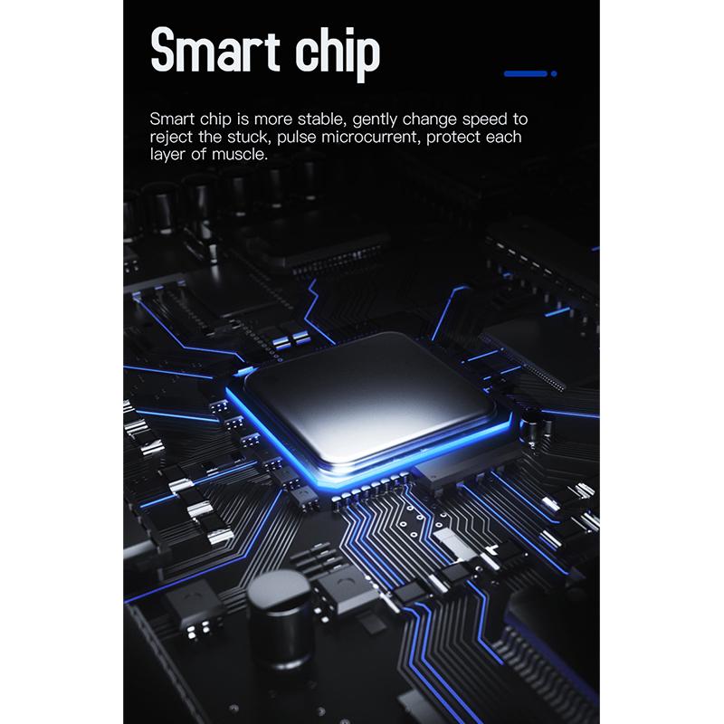 Elektrisches Zervixmassagegerät entspannt die Schulter- und Nackenmuskulatur durch Vibrations-Faszienpistole