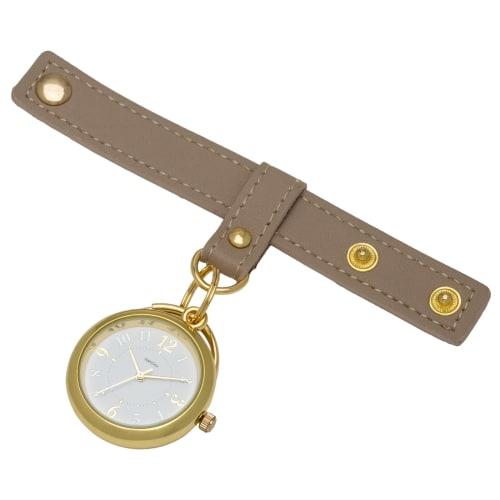 

Полевые женские аналоговые карманные часы с кожаным ремешком, Rollin Gray, MKK2510-2