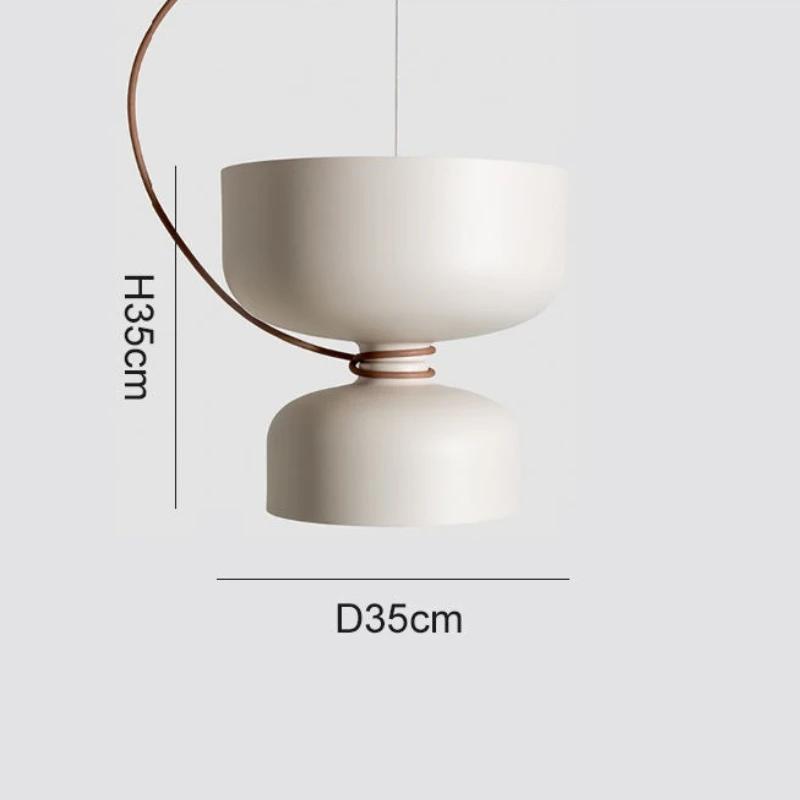 Nordic Creative Art Pendant Light Restaurant Bedroom Chandelier Forged Iron Lampshade Modern Design Decorative Lighting Fixtures