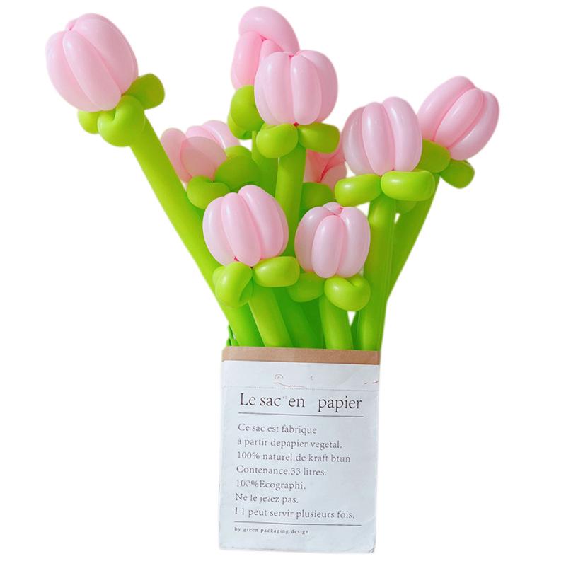 DIY Lily & Sunflower Balloon Kit: Wind Chime & Daisy Weaving