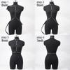 Cintura Moda Donna Stile Street Harness in Pelle Cintura Vita Corsetto Decorativa Punk Fascia Vita in Pelle Accessori Abbigliamento Gotico
