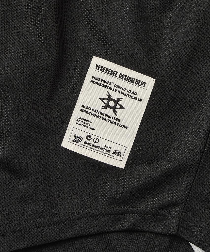 YESEYESEE Y.E.S College Baseball Jersey Black