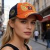 Russian Style Baseball Cap Cotton Adjustable Size 56cm to 60cm With Embroidery For Men Women Kids