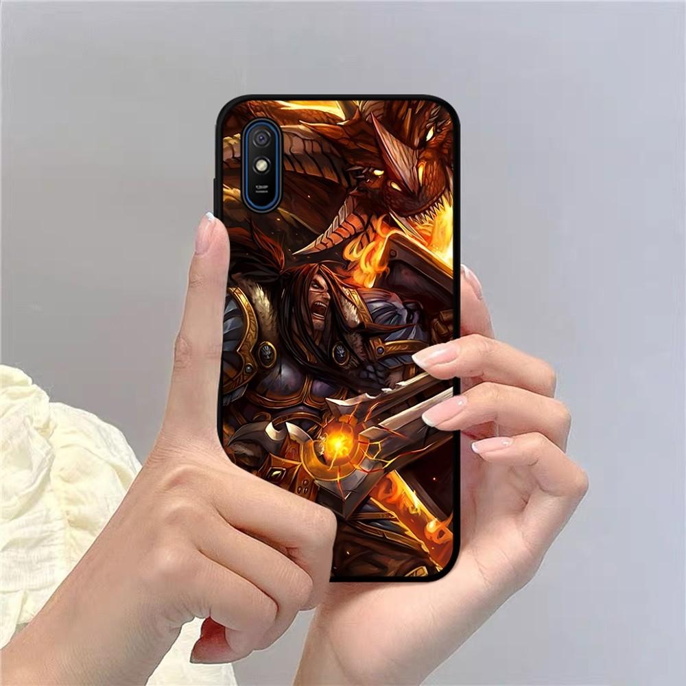 World Of Warcraft Phone Case For Redmi 5 6 7 8 9 10 Plus Pro 6 7 8 9 A GO K20 K30 K40 Pro Plus F3 Fundas