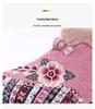 Women's Ethnic Embroidered Hanfu Cotton Shoes - Fleece Lined, Non-Slip, Warm, for Middle-Aged & Elderly.
