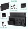 MIAODAM Desk Side Storage Clamp for Steel 18kg Load 4 Pen Holder with Ventilation Magnetic for Use Rack, Type, Laptop/Tablet/Document Storage,