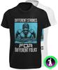 Different Strokes for Different Folks Funny Swimming T-SHIRT Olympic Swimmer TEE