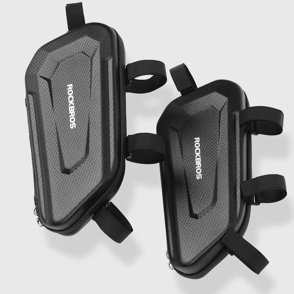 WOOGA Motorcycle Modified Hard Shell Saddle Waterproof Triangle Side Bags Tool Bag Gal Carbon Look Waterproof Zipper for Honda REBEL CMX 250 CMX 300