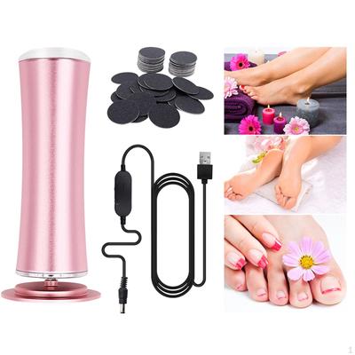 Masajeador de Pies Eléctrico para Talones Secos y Duros Recargable por USB Herramientas de Pedicura para Hombres Mujeres Personas Mayores