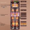 Smart Heated Full-Body Massage Pad with Neck & Waist Vibration and Kneading Functions