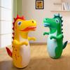 Fun Inflatable Dinosaur Tumbler Boxing Toy Standing Punching Bag Children Games Interaction Inflatable Model Boy's Birthday Gift