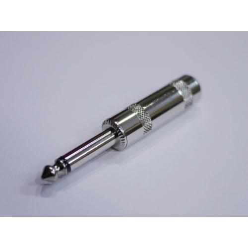 Mono Phone Plug, S-Shaped Straight Type, for DIY Shielding, Set of 10