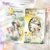 20Pcs Set Ink Wash Blending Sticker Book Gradient Color Laptop Phone Case Decor Decals