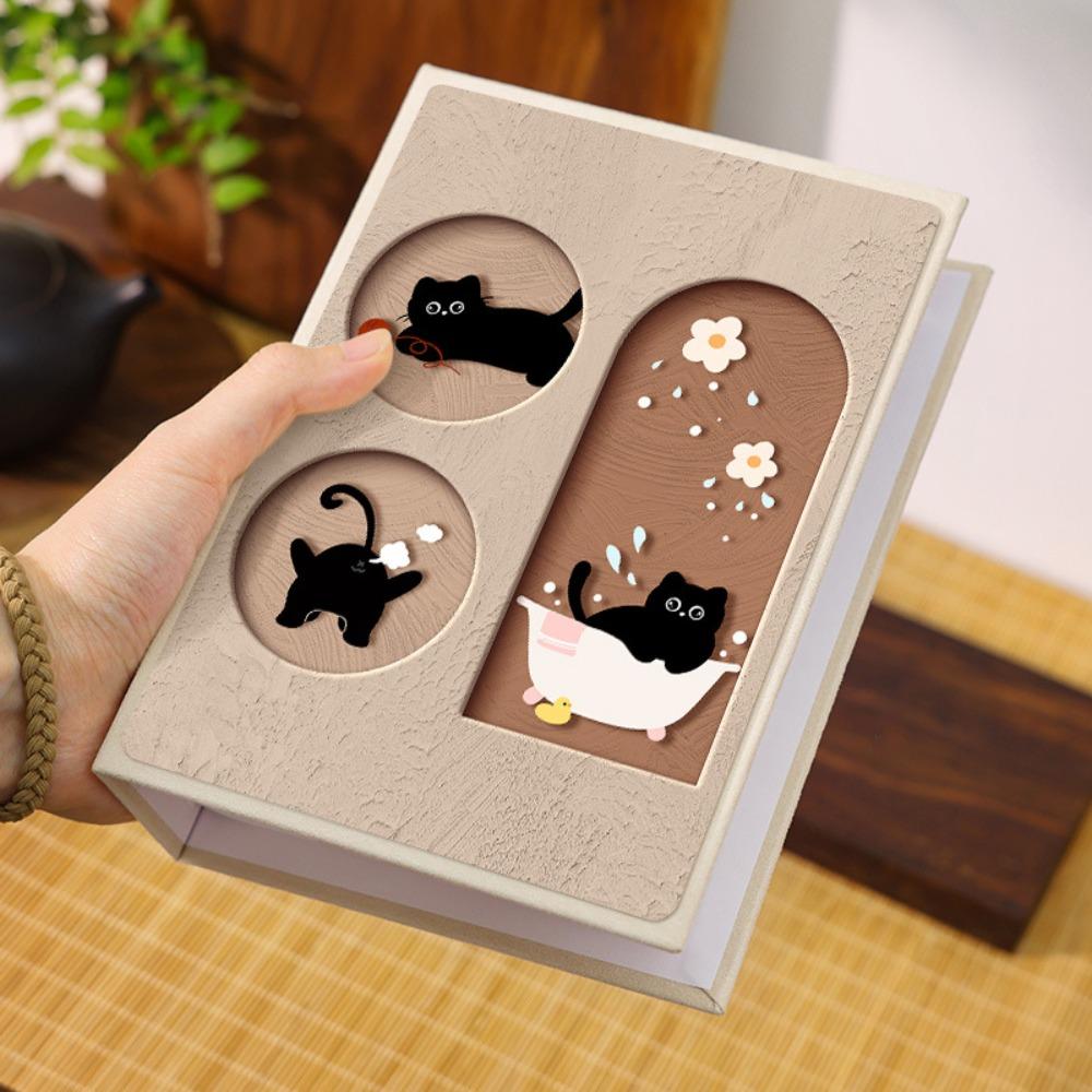 Luxury Design Photo Album Cat Themed Cover Idol Photo Card Holder Cute Card Collect Book