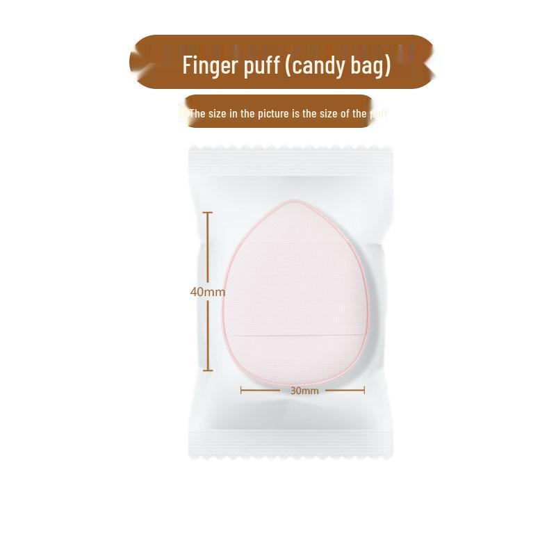 Mini Thumb Puff - Non-Absorbing Cushion Finger Sponge for Foundation and Concealer