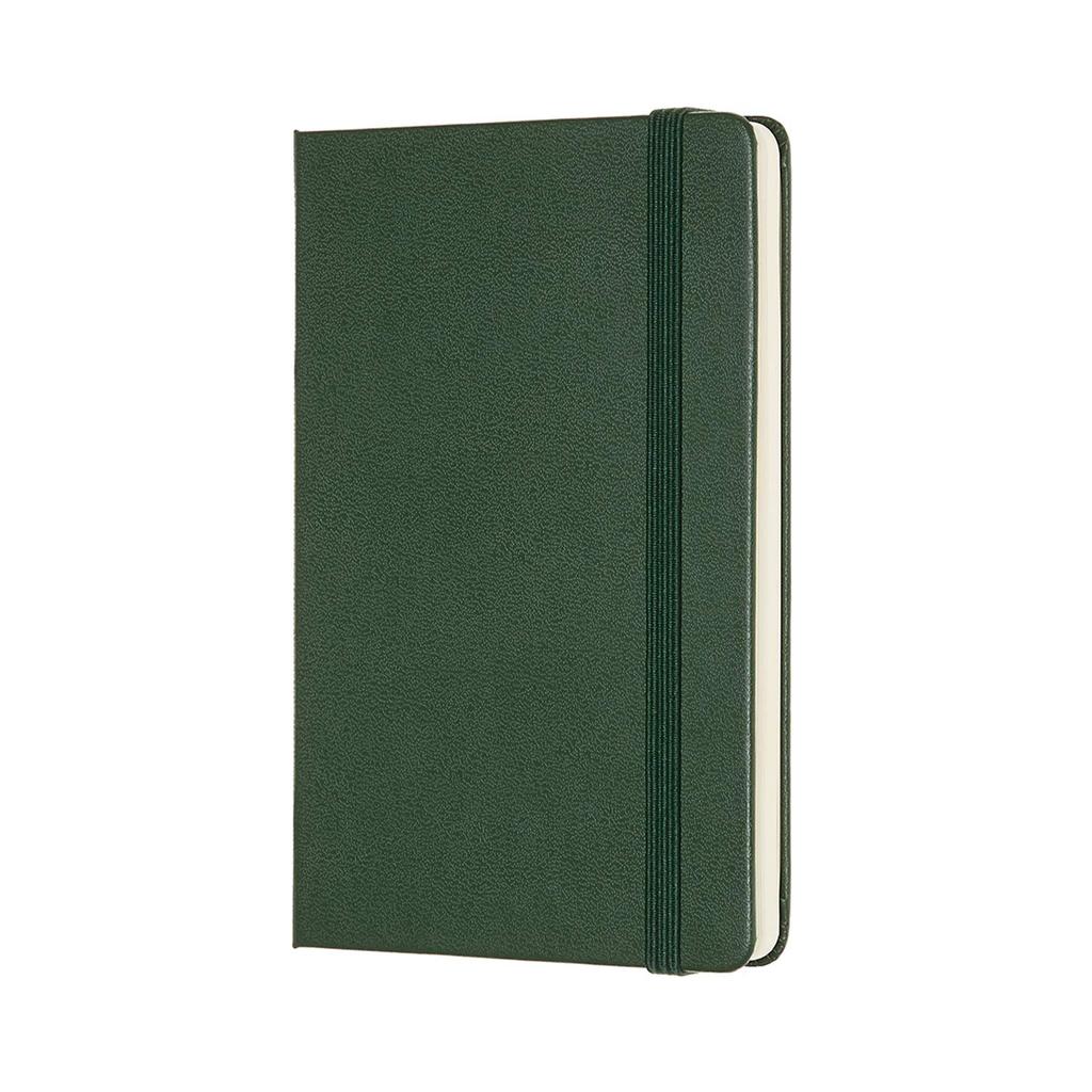 Moleskine Notebook Classic Notebook Hardcover Pocket Size Myrtle Green Plain QP012K15