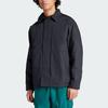 Adidas Originals Essential Premium Essentials+ Jacket Solid Color Loose Sports Lapel Jacket Men Jacket Black IR7736