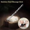 3Pcs Stainless Steel Massage Pen Set, Double-Headed Acupressure Tool for Face Neck Body, Ergonomic Portable Self-Care Kit
