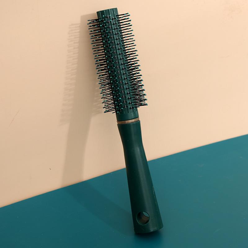 

Unisex Air Cushion Curling & Massage Comb: Skeleton Design, Inward Styling, Hairdressing Barrel Roller for Scalp Care Regular