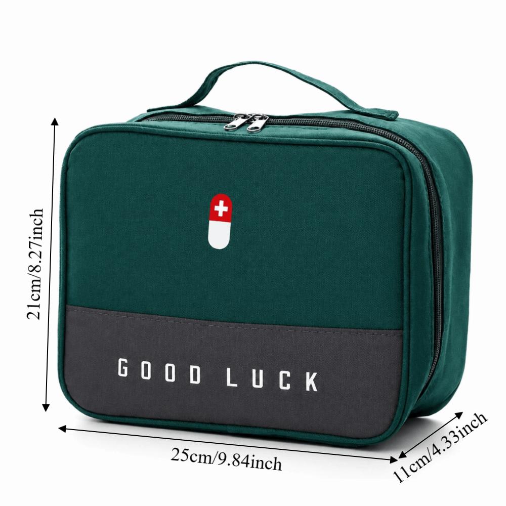 2 Pcs Portable Medical Emergency Bag Waterproof Trauma Kit  Hiking Camping