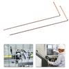 Head-flat Copper Probe Head-round 2pcs 99.9% Copper