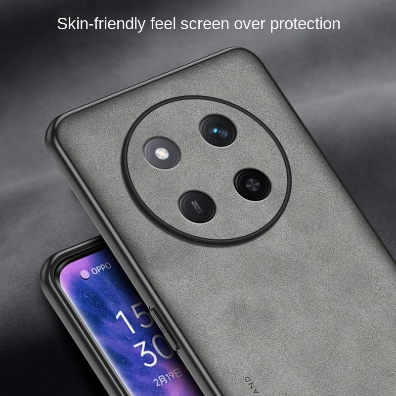 Plain Leather Comfortable Suede Case For Honor X60 Pro X6B X6A X7A X8A X9A X8 X6 Honor Magic 6 Pro 5 Soft Lens Protect Cover