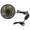 Car Rear Seat Fan USB Powered 3 Wind Speed 360 Deg Rotatable Quiet Portable Vehicle Cooling Fan for Cars SUV Motorhomes