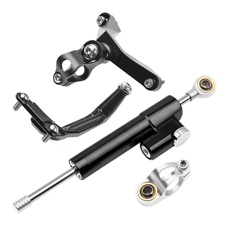 For KAWASAKI Ninja ZX6R ZX-6R 2024 CNC Motorcycle Stabilizer Steering Damper Mounting Bracket Support Kit