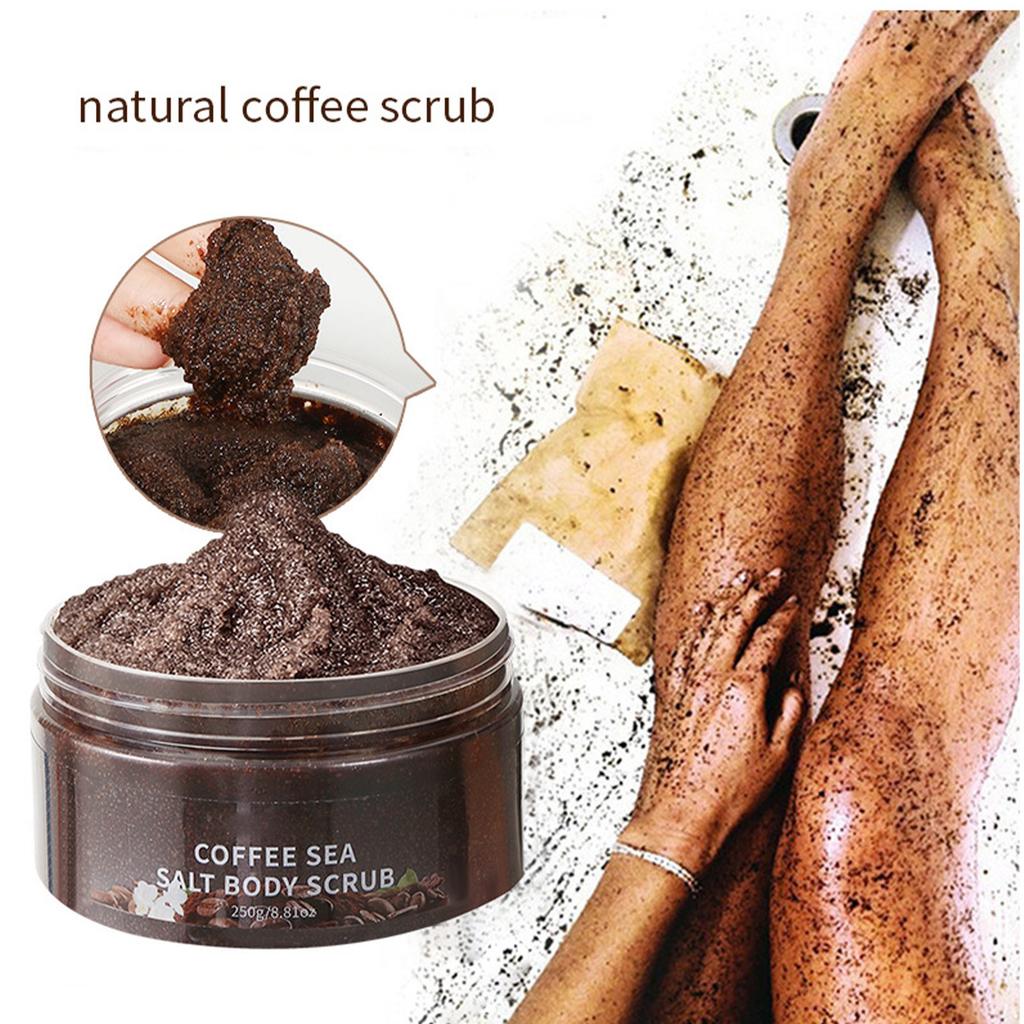 Body Scrub Cream with Gentle Exfoliation - 250g Deep Cleansing Moisturizer for Smooth, Brightened Skin - Bath & Shower Skincare Tool, 1 Piece