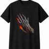 Skeleton Hand Mens Womens T-Shirt Gothic Halloween Unisex Novelty Gift Tee Funny