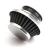 For 47/49Cc Pocket Bike MINI Dirt Bike 44Mm Motorcycle Air Filter For Carburetor Cleaner Silver