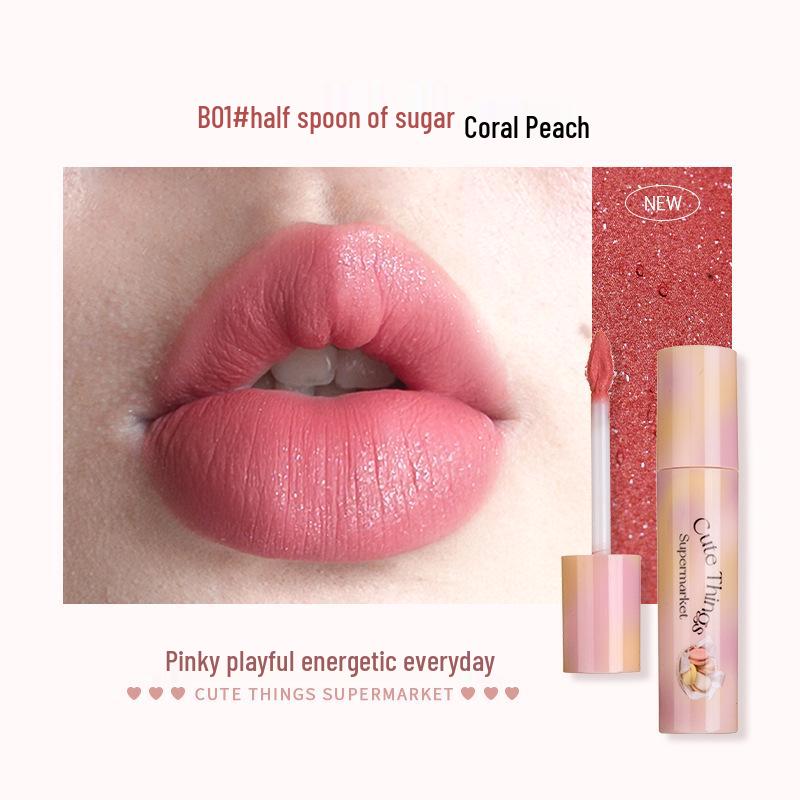 Flortte Velvet Matte Lip Cream in Kitten Milk Cake - Non-Stick Formula