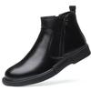 Martin boots men's autumn new British style tooling boots high-top leather trend retro leather boots winter Chelsea boots