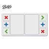 Classroom Trading Station Fidget Board Mat, Non-Slip Rubber Table 24 x 12 Desktop Play Mat Inch Kids Toy Board, Gift for Collectors Non Slip Desk Pad