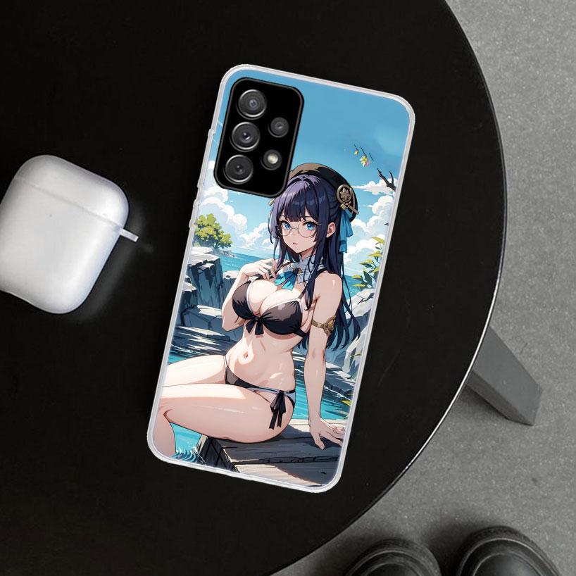 Coque de téléphone Pelageya Honkai Star Rail pour Samsung Galaxy A17 A16 A26 A36 A56 A57 A37 A15 A25 A35 A55 A14 A24 A34 A54 A13 A23 A33