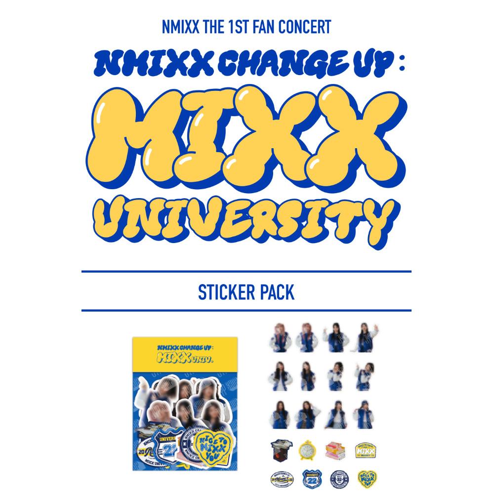 

Оформите предзаказ набора стикеров NMIXX MIXX UNIVERSITY