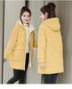 Cappotti e giacche da donna imbottiti in cotone moda Parka invernale con cerniera Feminimo Abbigliamento nero