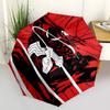 1pz Ombrello Pieghevole Automatico Spider-Man - Design Compatto a 8 Stecche, Plastica e Ferro Resistenti, Uso Quotidiano F104038