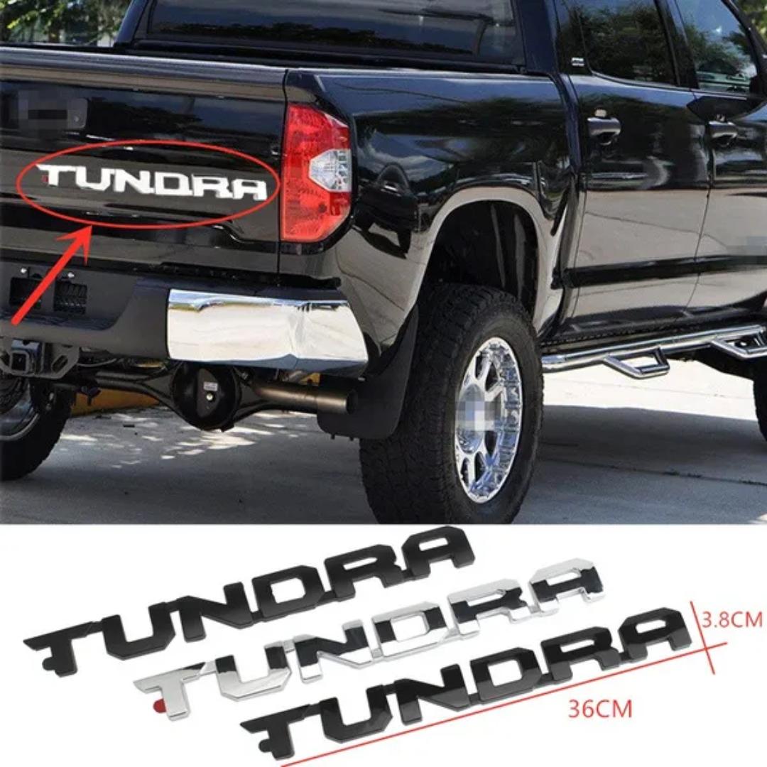 

Эмблема хвоста автомобиля, задняя наклейка для T/oyota TUNDRA, логотип, 3D модифицированная наклейка на тело
