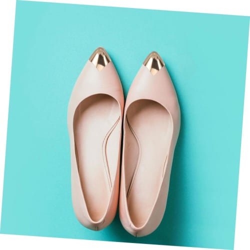 BIUDECO Shoe Protectors, Heel Tip Covers for High Heels, Metal Toe Protectors, Various Designs, Perfect for Weddings and Parties, 3 Pairs