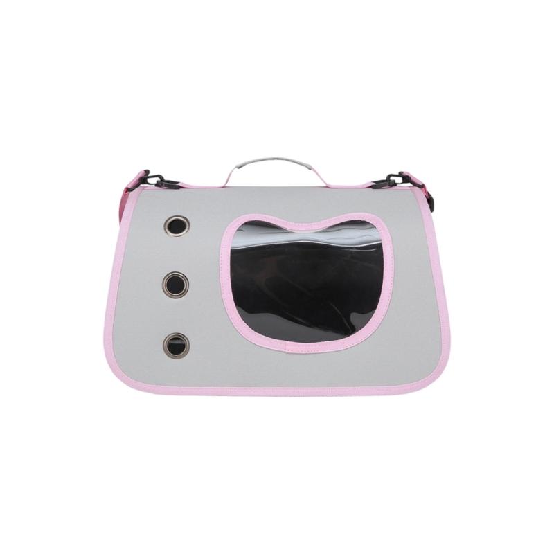 Portable Water Resistant Pet Carriers With Breathable Large Opening For Dog And Cats Adjustable Shoulder Strap Size