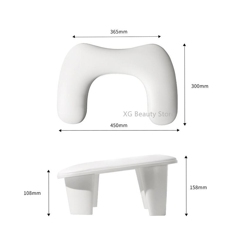 New Pu Leather Portable Removable Stand Manicure Stand Hand Pillow Tilt Design Nail Art Hand Pillow Hand Cushion Manicure Tool