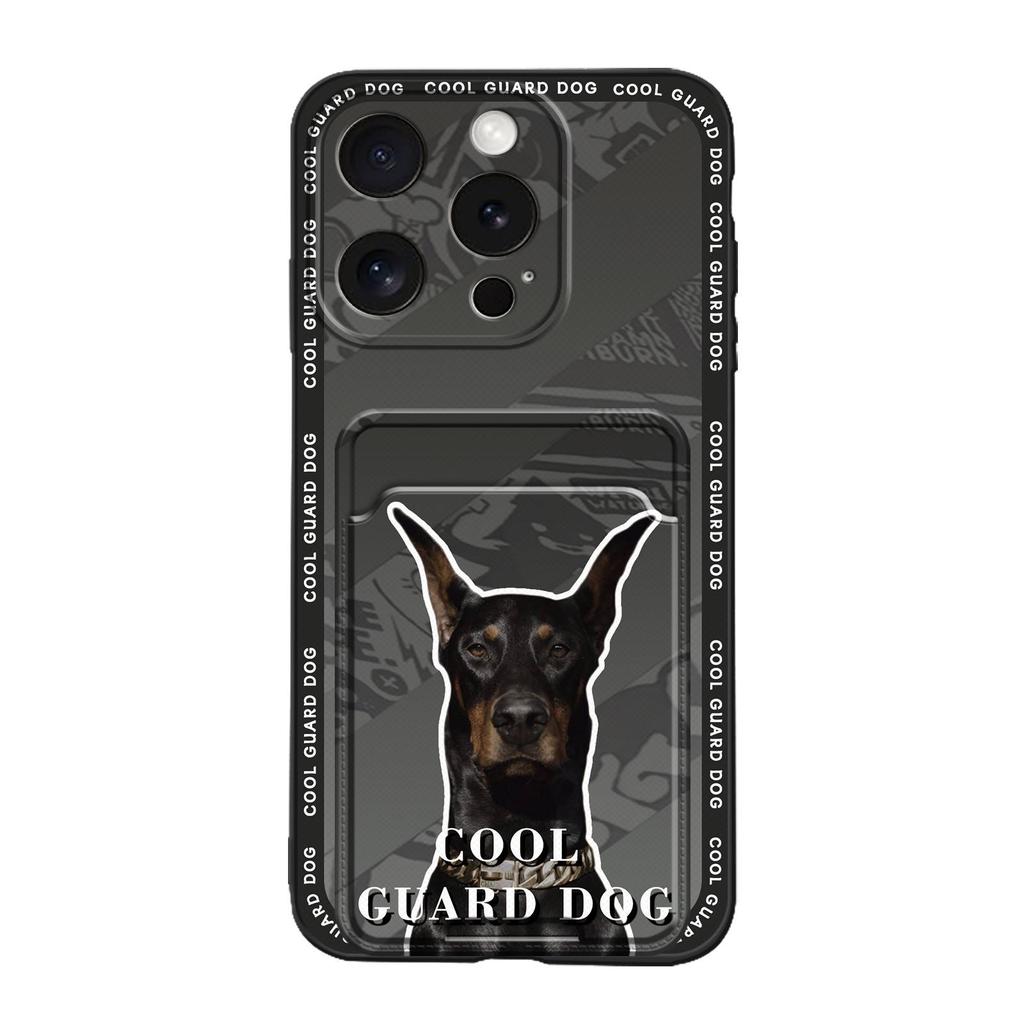 Dirt-resistant protective Phone Case For iphone15 Pro/ip15Pro Anti-knock Soft case Cute Card slot Shockproof Durable TPU