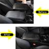 Armrest Storage Box Lid Cover Panel Trim For BMW X3 G01 G08 2018- Accessories, ABS Carbon Fiber