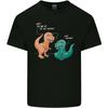 TRex Eating the Last Unicorn Dinosaur Funny Unisexs Light Cotton TShirt