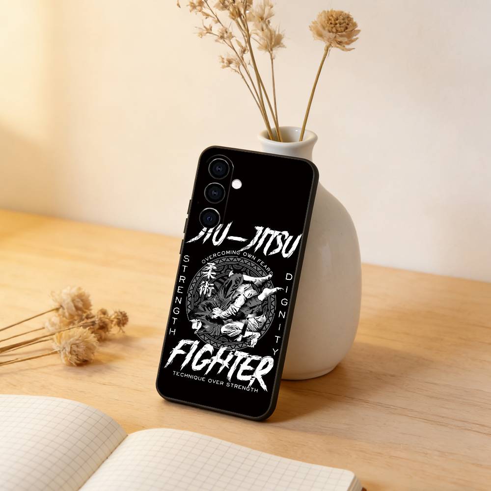 

Jujitsu Judo Phone Case For Samsung Galaxy A73,A72,A71,A70,A53,A52,A51,Others Soft Black Cover Samsung a12
