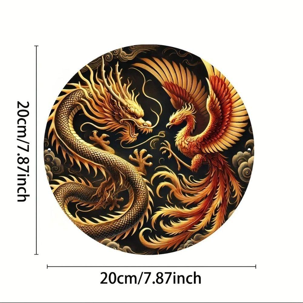 2D Flat Metal Wall Sign Decor