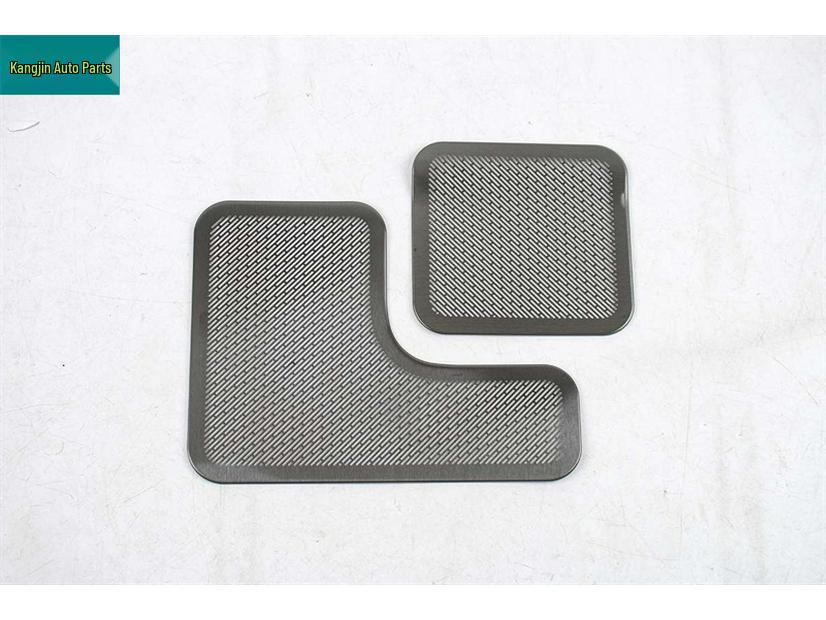Dustproof Black Titanium Speaker Cover for Front Door Vent - Compatible with Ideal 25 I8 Stainless Steel Interior.