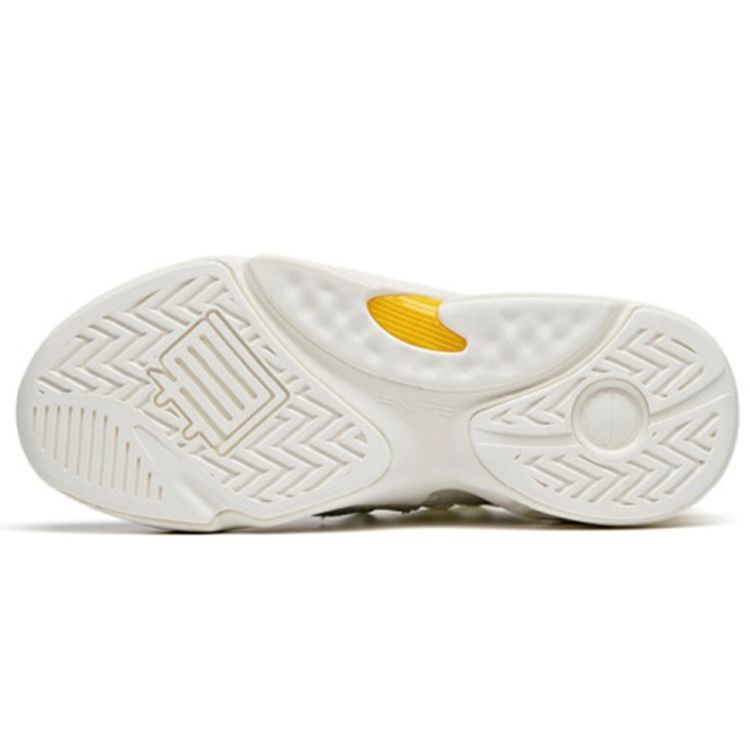 Coca Cola X Anta Lifestyle Series Weifeng Non-Slip Durable Low-Top Dad Shoes Women sneakers White Green 122028085-10